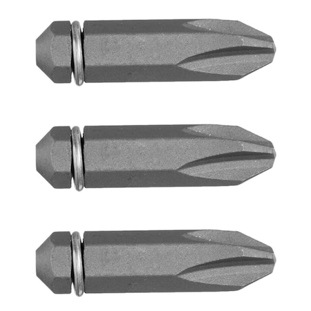 Quikdrive No. 2 Phillips Driver Bit Pack BIT2P-RC3